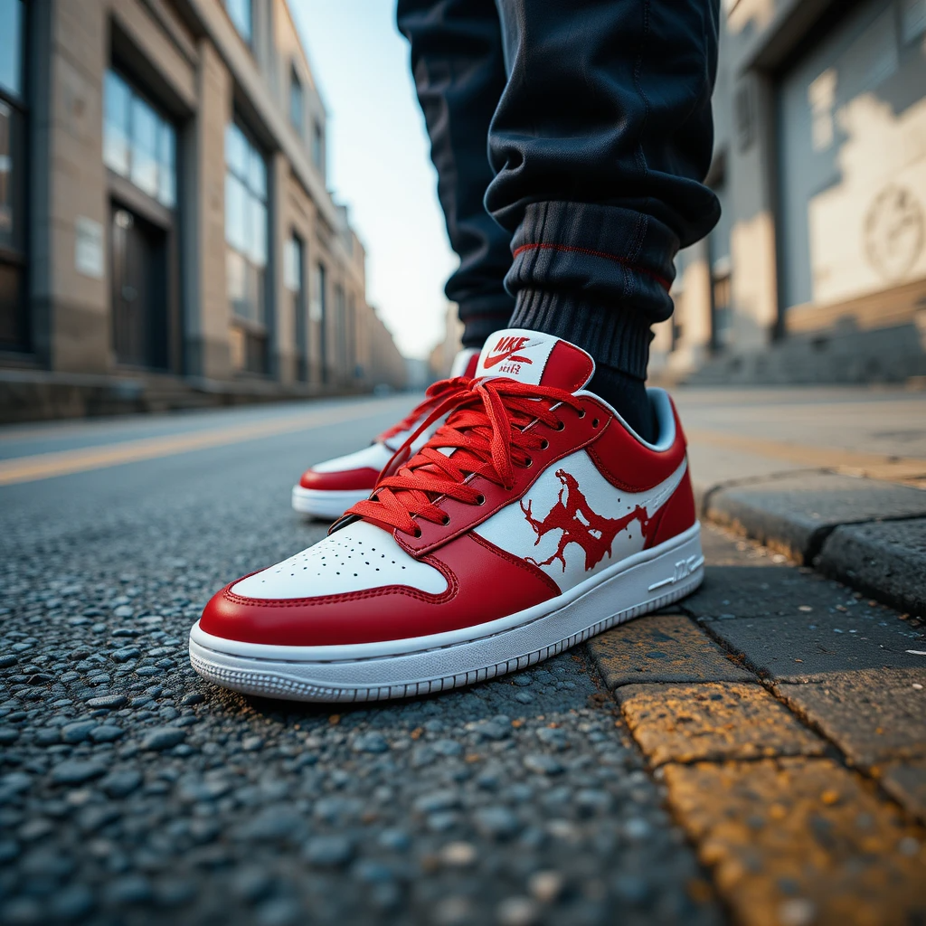Tênis Streetwear Red Passion
