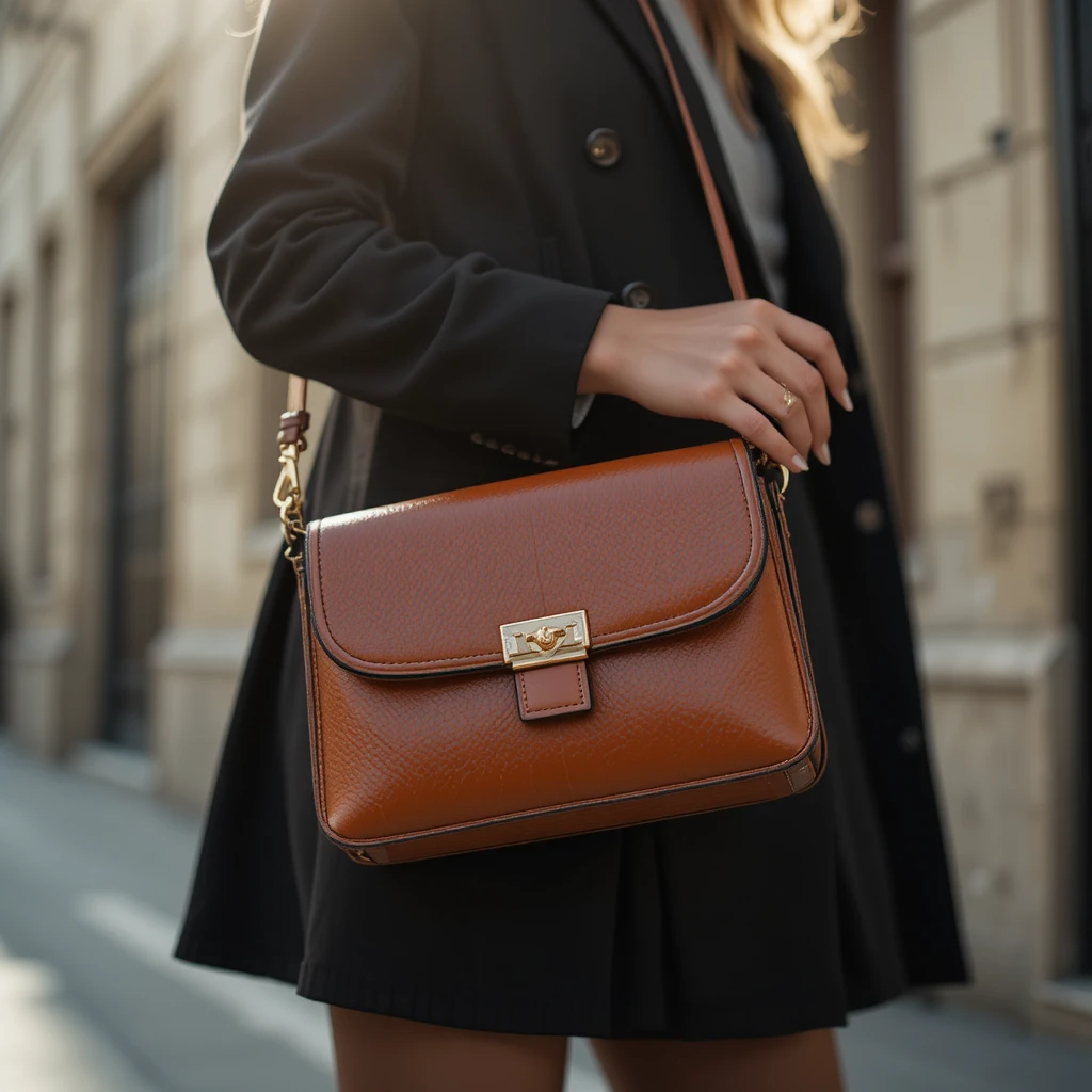 Bolsa Tiracolo Couro Ecológico