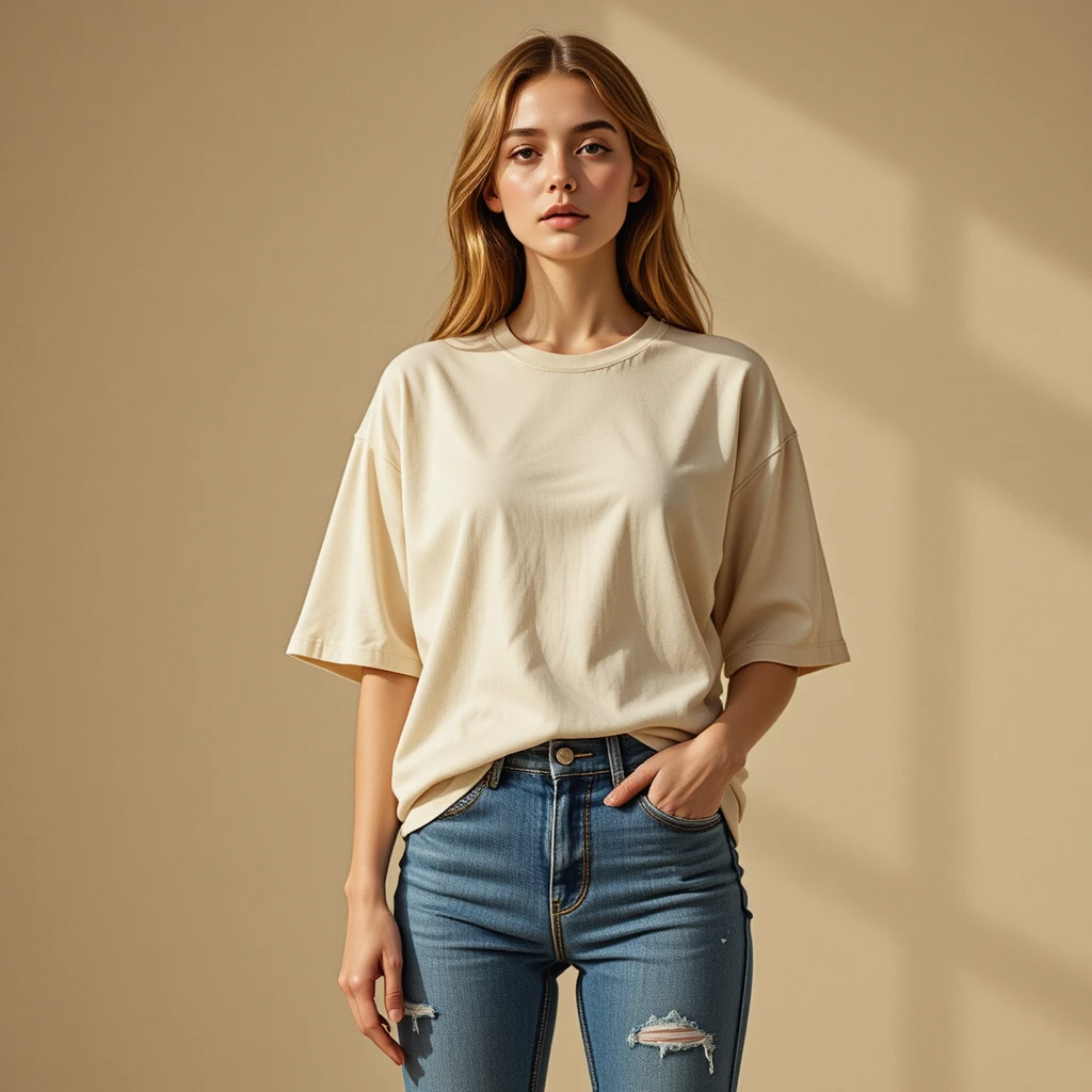 Camiseta Oversized Algodão Premium