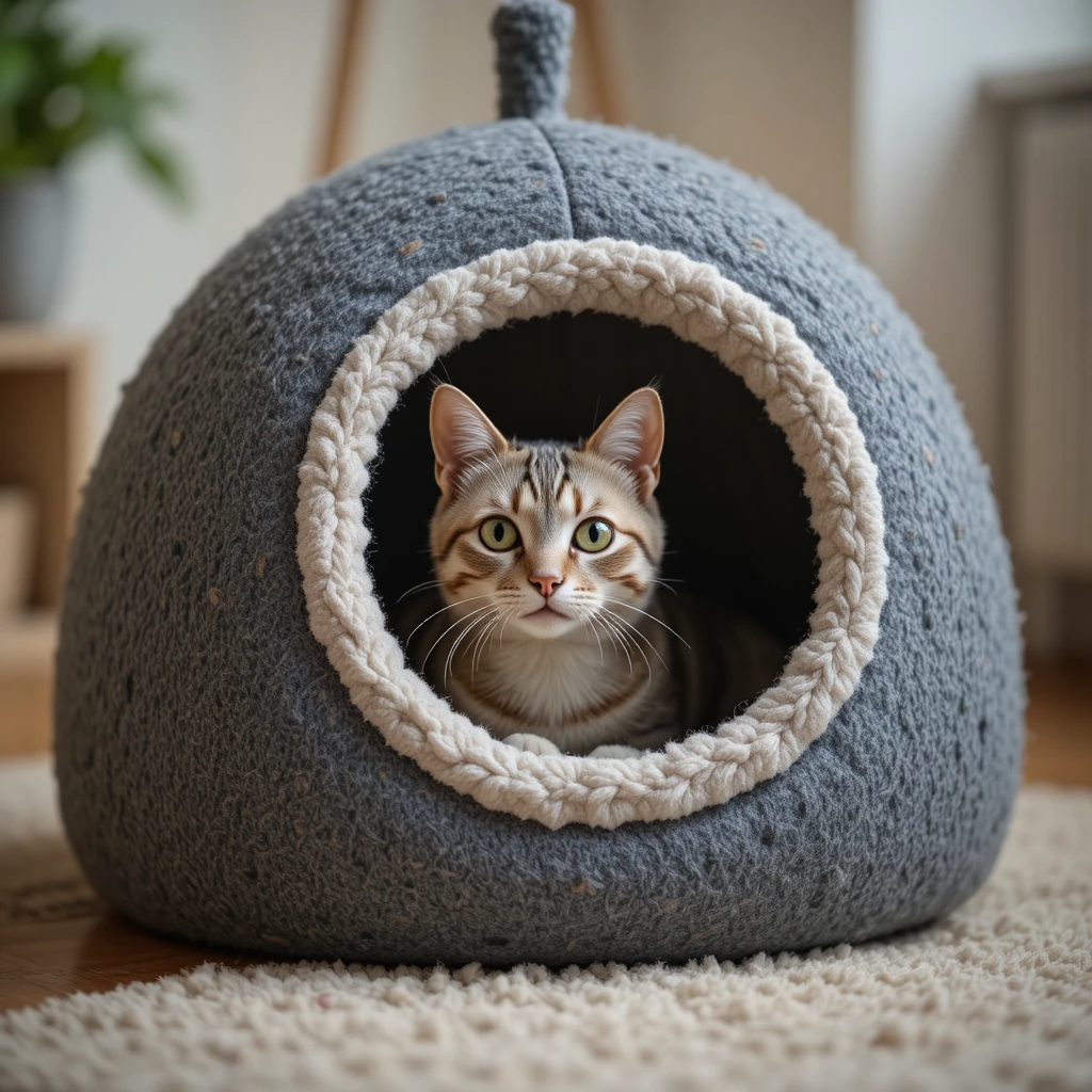 Toca Almofadada 2 em 1 Cães e Gatos